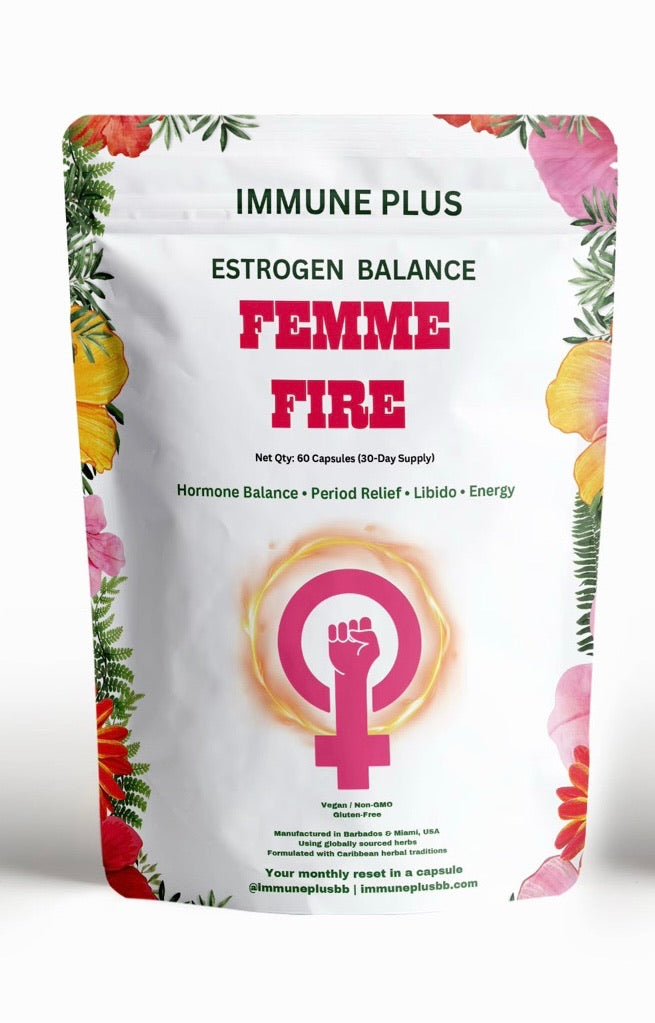 Femme Fire Women's Herbal Wellness Capsules | Wildcrafted Daily Blend