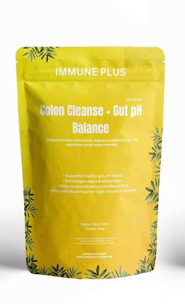 Detox Kit Yellow | Herbal Colon Cleanse Capsules with Cascara & Aloe