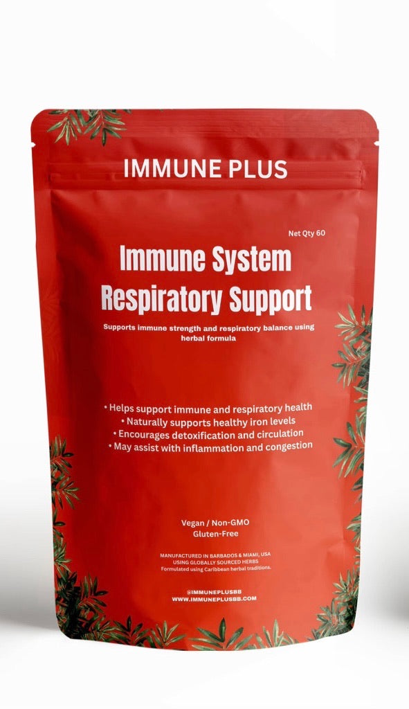 Immune Plus Red Pack | Herbal Botanical Capsules with Moringa & Elderberry