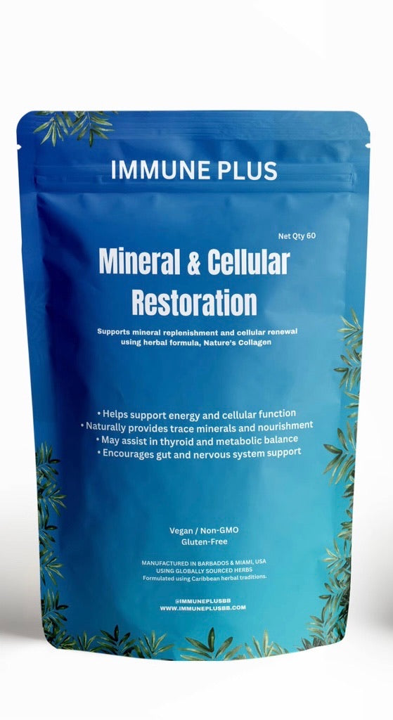 Detox Kit Blue | Sea Moss & Bladderwrack Herbal Mineral Capsules