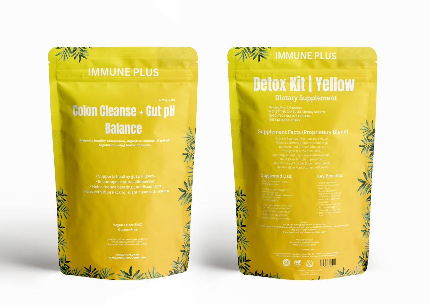 Colon Intestines PH Level Gut Balance Cleanse