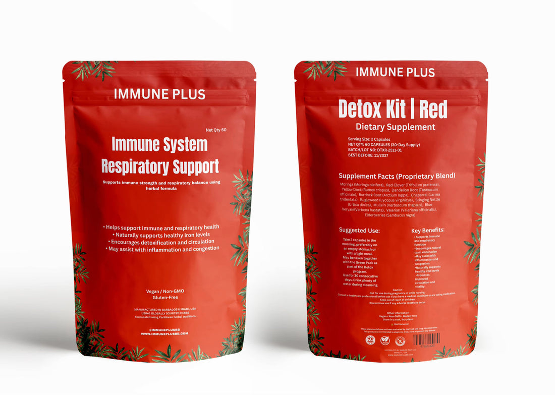 Immune Plus — Caribbean Herbal Supplements | Detox, Hormones & Vitalit