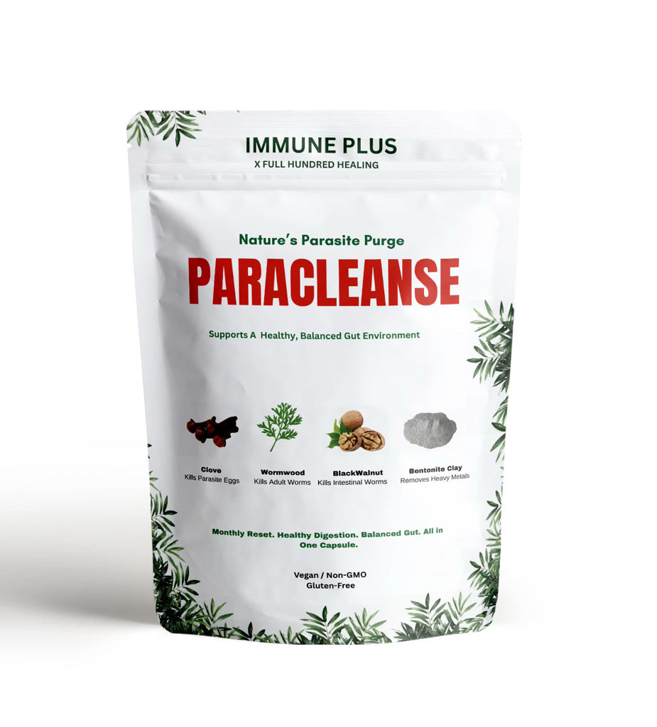 Paracleanse supplement package on a white backgroundeffectiveremovalofParacites
